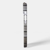 Rustic Wood Monogram Case-Mate iPhone Hülle (Rückseite / Links)