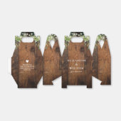 Rustic Wood String Lights Greenery Wedding Geschenkschachtel (Ungefaltet)