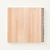 Rustic Wood Wedding Elegant Mr. und Mrs. Guest boo Notizblock (Rückseite)