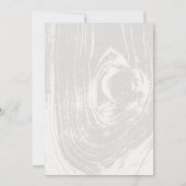 Rustic Wood Wedding Probe Dinner GRILLEN Party Einladung (Rückseite)