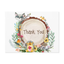 Rustic Woodland Animals Baby Shower Greenerie Dank