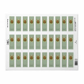 Rustic Woodland Deer Head with Winter Foliage -  (Vorne)