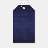 Rustic Woodland Whimsical Mushrooms Christmas Geschenkanhänger (Rückseite)