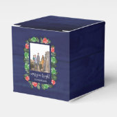 Rustic Woodland Whimsical Mushrooms Christmas Geschenkschachtel (Vorderseite)