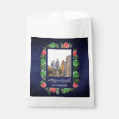 Rustic Woodland Whimsical Mushrooms Christmas Geschenktütchen (Vorderseite)