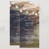 Rustic Woods Enchanteter Wald & Lichterprogramm Programm (Vorne/Hinten)