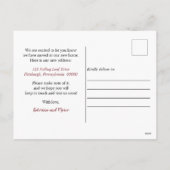 Rustic Woodsy Frohe Weihnachten - Neues Zuhause Fo (Rückseite)