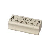 Rustic Wreath & Script "Future Mr & Mrs." Rede Gummistempel (Stempel)