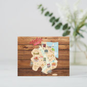 Rustic Wylie Texas Postcard Postkarte (Stehend Vorderseite)