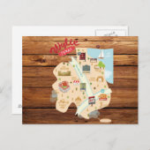 Rustic Wylie Texas Postcard Postkarte (Vorne/Hinten)
