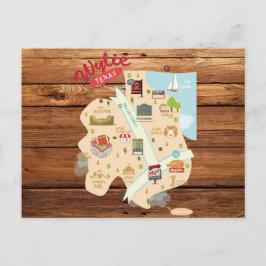 Rustic Wylie Texas Postcard Postkarte