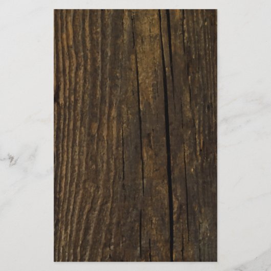 Rustic Yellow Sunflower and Barn Wood Wedding (Rückseite)