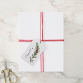 Rustic Yem Branch Geschenkanhänger (Mit Garn)