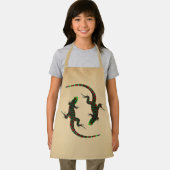 Rustic Yin Yang Lizards Schürze (Insitu)
