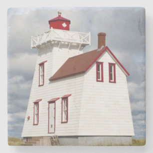 Rustico Harbour, Prince Edward Island. Steinuntersetzer