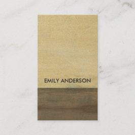 RUSTIERTES KORROSIVES GRUNGE GELBE METALLTEXTURED VISITENKARTE