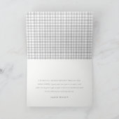 Rustig süße Fruchtpfannkuchen-Aquarell-Junggeselli Dankeskarte (Innenseite)