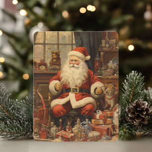 Rustiges Frohe Weihnachten mit dem Weihnachtsmann