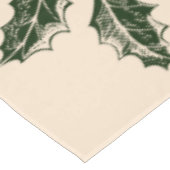 Rustikal 1876 Frohe Weihnachten Tischdecke (Schrägansicht)