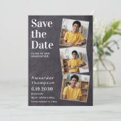 Rustikal 3 Foto Schieferschiefer Abschluss Save th Ankündigung (Stehend Vorderseite)