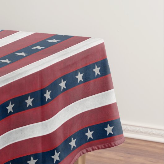 Rustikal 4. Juli Tablecloth Tischdecke (Beispiel)