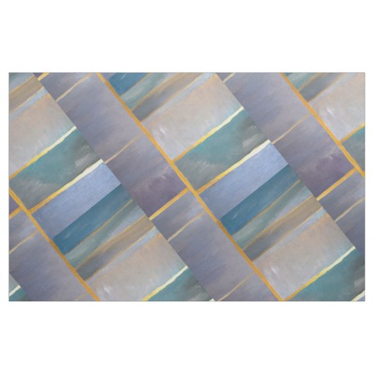 rustikal Abstrakt | Erdnasskorn Stoff (Fat Quarter (45,7 x 55,9 cm))