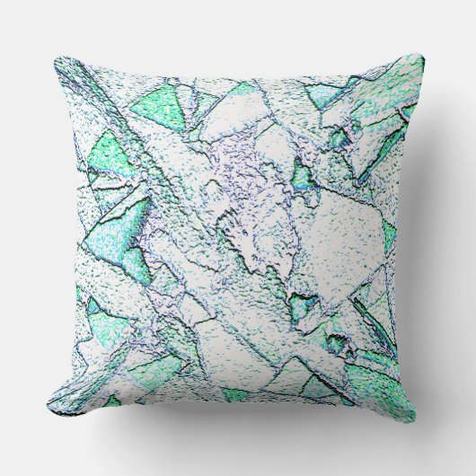 Rustikal als Gestein, in einer Mischung aus Zyan u Kissen (Vorderseite)