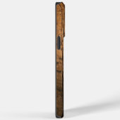 Rustikal bedrückte dunkle Außenfassade Barnholzmus Case-Mate iPhone Hülle (Rückseite / Rechts)