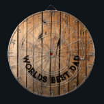 Rustikal bedrückte dunkle Außenfassade Barnholzmus Dartscheibe<br><div class="desc">Rustikal bedrückte dunkle Außenfassade Barnholzmuster</div>