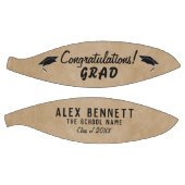 Rustikal Beige Glückwunsch Abschluss Basketball (Panele)