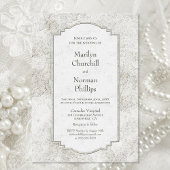 Rustikal, blassgrau geschnitzter Stein Einladung z