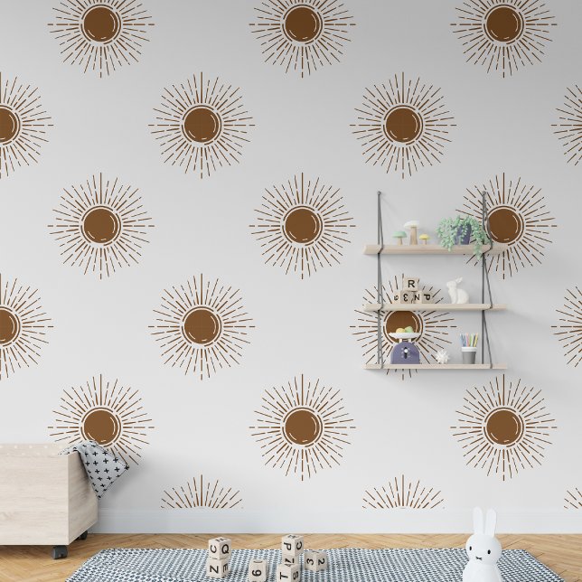 Rustikal Bohemisch Boho Sun Tapete (Rustic Bohemian Boho Sun Wallpaper)