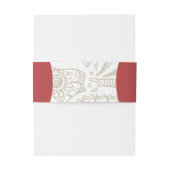 Rustikal Bohemisch Mahogany Wedding Suite Bly Band (Rückseitenbeispiel)