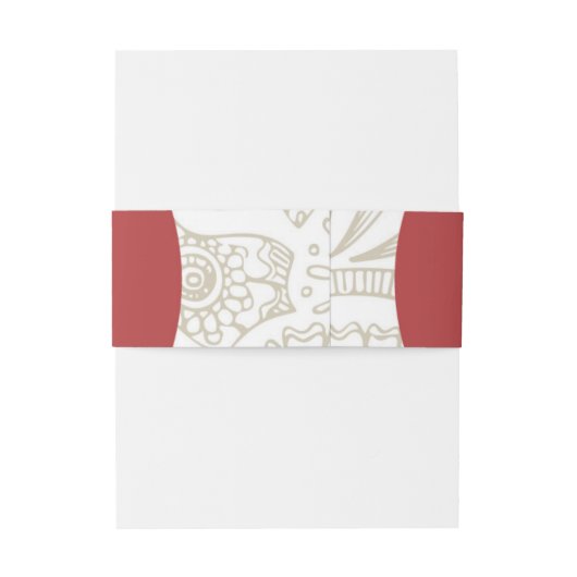 Rustikal Bohemisch Mahogany Wedding Suite Bly Band (Rückseitenbeispiel)