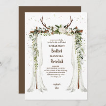 rustikal-böhmisch | Boho Canopy Wedding