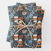 Rustikal Boho Latte Fall Geschenkpapier Set (Beispiel)