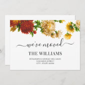 Rustikal botanisch haben wir neue Zuhause bewegt Ankündigung (Vorne/Hinten)