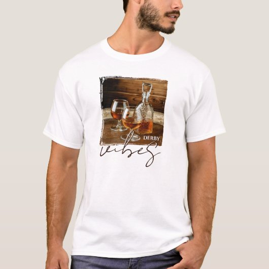 Rustikal Bourbon Derby Vibes T-Shirt (Vorderseite)