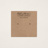 Rustikal-braune Kraftsackverkleidung (Vorderseite)