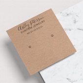 Rustikal-braune Kraftsackverkleidung