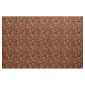 Rustikal-braunes, schwarz bearbeitetes Leder Stoff (Fat Quarter (45,7 x 55,9 cm))