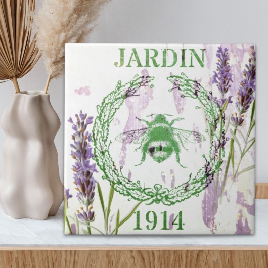 rustikal-chic-französischer Landlavender Vintage B Fliese