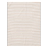 Rustikal Chic Trendy Kaffee Weiß Strickmuster Tischdecke (Vorderseite)