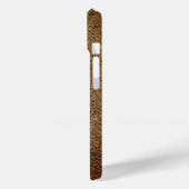 rustikal-chic Western Burlap personalisierbare Mau Case-Mate iPhone Hülle (Rückseite / Links)