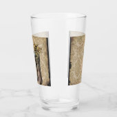 Rustikal-Damast-Western-Cowboystiefel Glas (Rechts)