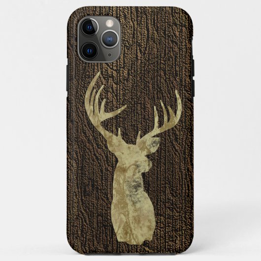 Rustikal Deer Buck Case-Mate iPhone Hülle (Rückseite)
