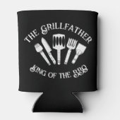 Rustikal "Der Grillvater: Funny GRILLEN Gift Dosenkühler (Rückseite)