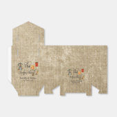 Rustikal der perfekte Mix aus Whimsical Wedding Co Geschenkschachtel (Ungefaltet)