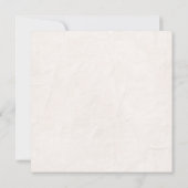 Rustikal Einladung (Rückseite)