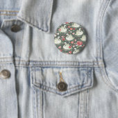 Rustikal Elegantes Schwan- und Herz-Elemente-Muste Button (Beispiel)